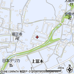 兵庫県加古川市志方町上冨木612-108周辺の地図