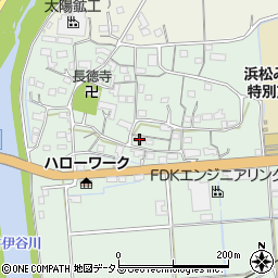 静岡県浜松市浜名区細江町広岡109周辺の地図