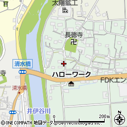 静岡県浜松市浜名区細江町広岡207周辺の地図