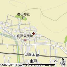 兵庫県姫路市勝原区山戸314周辺の地図