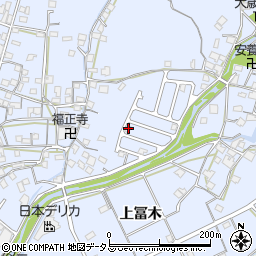 兵庫県加古川市志方町上冨木612-25周辺の地図
