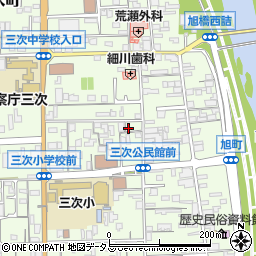 広島県三次市三次町1812周辺の地図