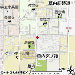 京都やましろ農協　本店周辺の地図
