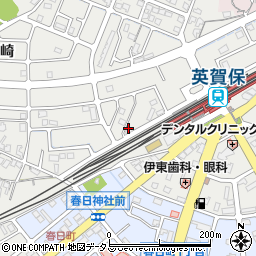 兵庫県姫路市飾磨区山崎159-20周辺の地図