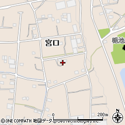静岡県浜松市浜名区宮口4462周辺の地図