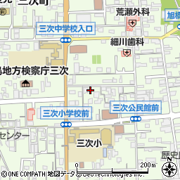 広島県三次市三次町1825周辺の地図