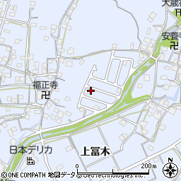 兵庫県加古川市志方町上冨木612-109周辺の地図