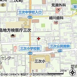 広島県三次市三次町1826周辺の地図
