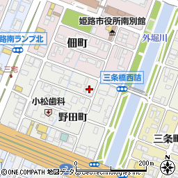 姫路市管工事業協同組合周辺の地図
