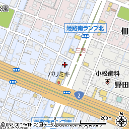 セブンイレブン姫路飾磨三宅店周辺の地図