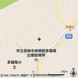 滋賀県甲賀市信楽町多羅尾1880周辺の地図