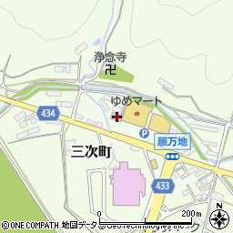 広島県三次市三次町141周辺の地図