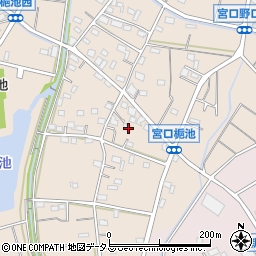 静岡県浜松市浜名区宮口4602-3周辺の地図