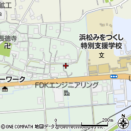 静岡県浜松市浜名区細江町広岡26周辺の地図