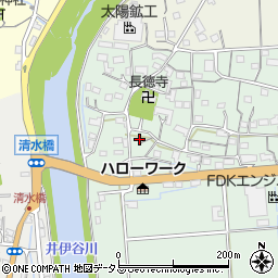 静岡県浜松市浜名区細江町広岡122-1周辺の地図