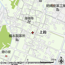 兵庫県姫路市四郷町上鈴221-1周辺の地図