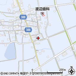 兵庫県加古川市志方町成井552-1周辺の地図