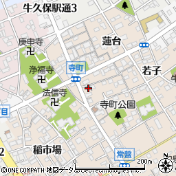 愛知県豊川市牛久保町八幡口14周辺の地図