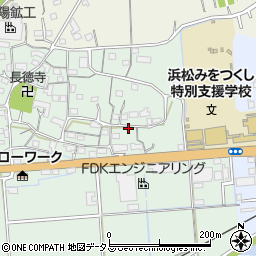 静岡県浜松市浜名区細江町広岡23周辺の地図