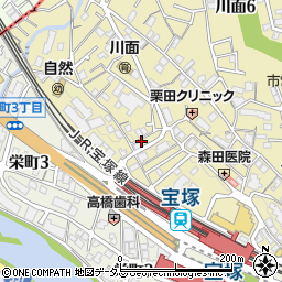 宝塚住宅サービス株式会社周辺の地図