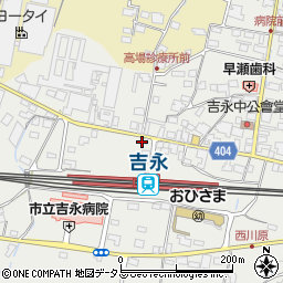 中家ホームドライ　吉永営業所周辺の地図