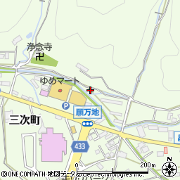 広島県三次市三次町158周辺の地図