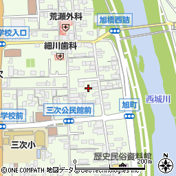 広島県三次市三次町1552周辺の地図