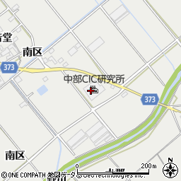 株式会社中部シイアイシイ研究所　御津プラント周辺の地図