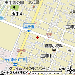 兵庫県姫路市玉手1丁目159周辺の地図