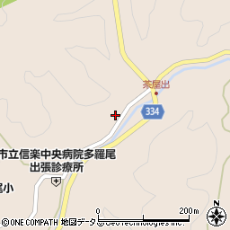 滋賀県甲賀市信楽町多羅尾1860周辺の地図