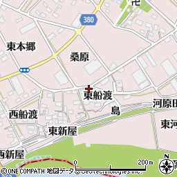 愛知県豊川市当古町東船渡31周辺の地図