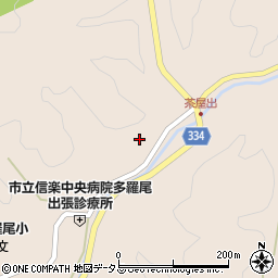 滋賀県甲賀市信楽町多羅尾1861周辺の地図