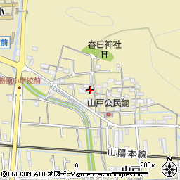 兵庫県姫路市勝原区山戸552周辺の地図
