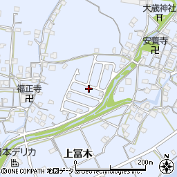 兵庫県加古川市志方町上冨木612-88周辺の地図