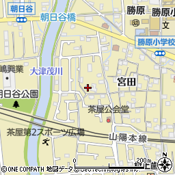 兵庫県姫路市勝原区宮田404周辺の地図