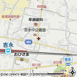 竹中美容室周辺の地図