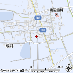 兵庫県加古川市志方町成井544周辺の地図