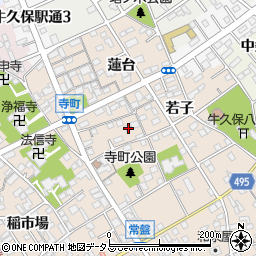 愛知県豊川市牛久保町八幡口6周辺の地図