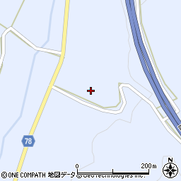 岡山県加賀郡吉備中央町西3266周辺の地図