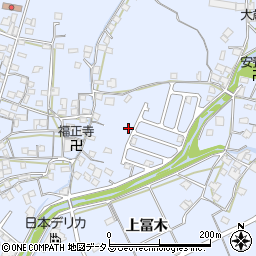 兵庫県加古川市志方町上冨木612-113周辺の地図
