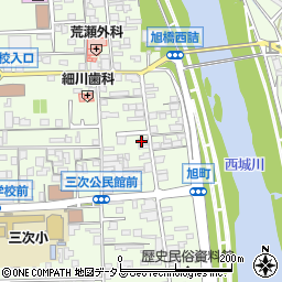 広島県三次市三次町1553周辺の地図