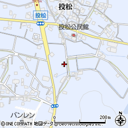 兵庫県加古川市志方町投松440周辺の地図