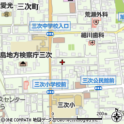 広島県三次市三次町1798-2周辺の地図