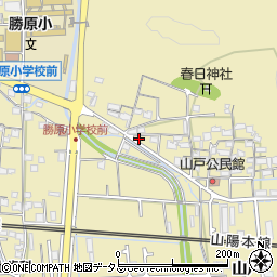 兵庫県姫路市勝原区山戸562周辺の地図