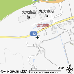 広島県三次市粟屋町3473-1周辺の地図