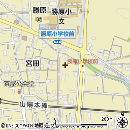 兵庫県姫路市勝原区山戸519周辺の地図