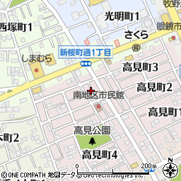 松本マッサージ院周辺の地図