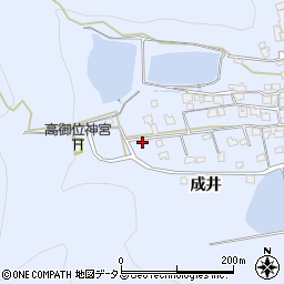 兵庫県加古川市志方町成井486周辺の地図