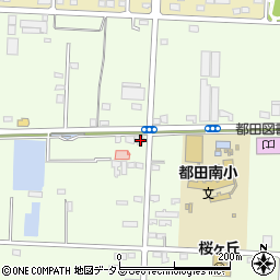 静岡県浜松市浜名区都田町8787-7周辺の地図