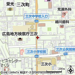 広島県三次市三次町1795周辺の地図